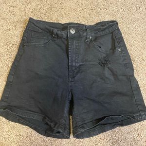 Wax Jean Shorts